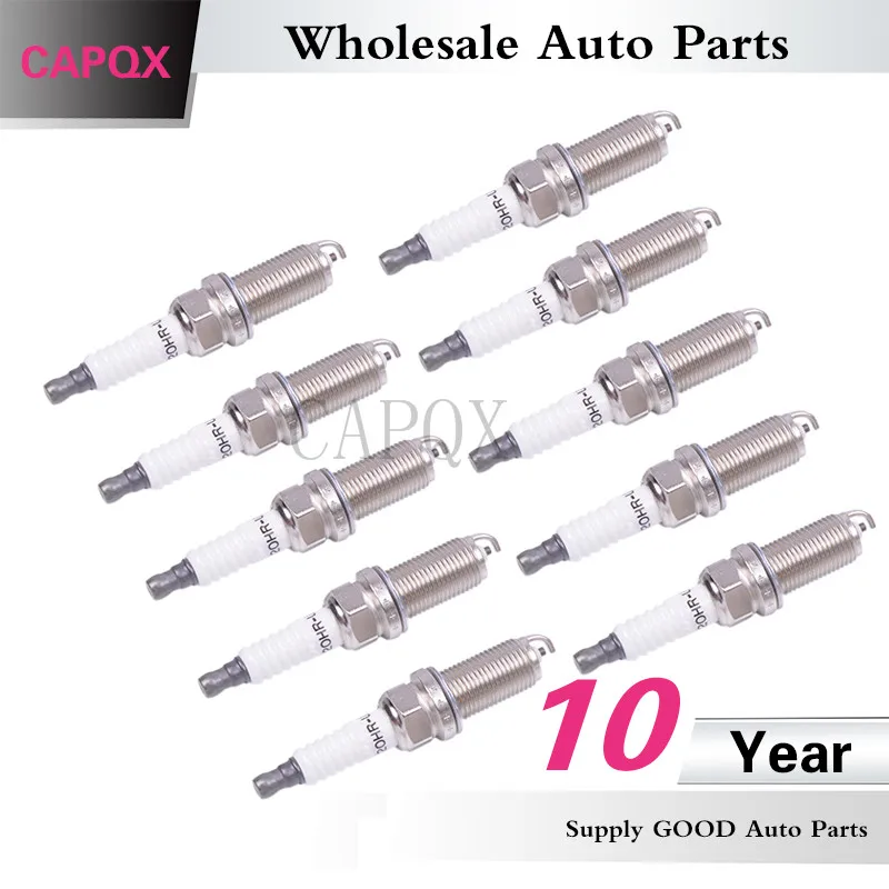 Оптовая продажа свечей зажигания CAPQX 10CS Женская 90919 01235 для LAND CRUISER PRADO FJ 4runner FORTUNER