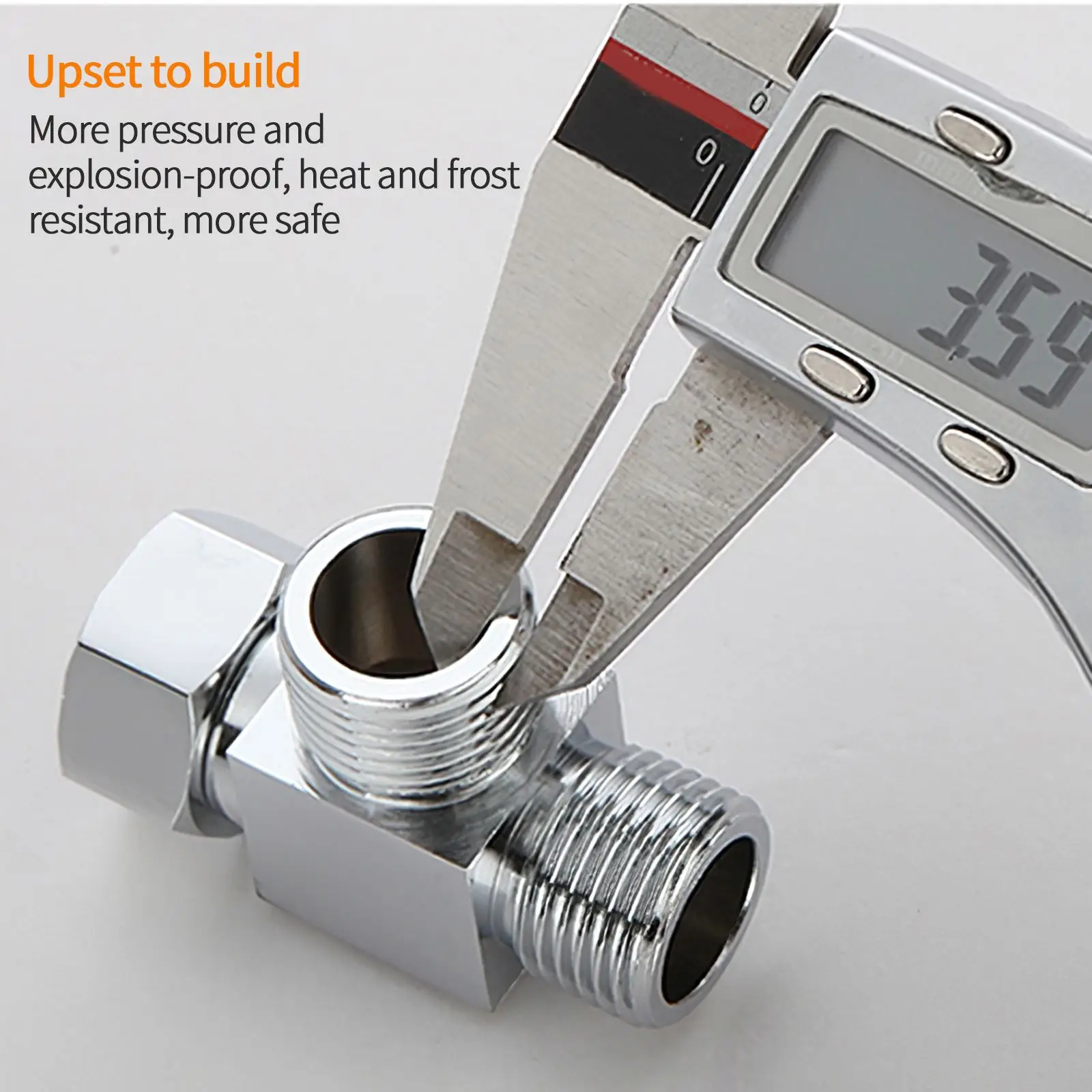 3 способа Насадки для душа переключающий клапан G1/2 три Функция переключатель в