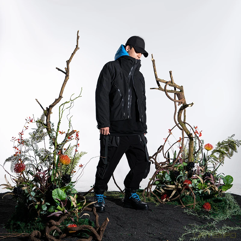 Куртка с хлопковой подкладкой на молнии 21 Вт | Мужская одежда