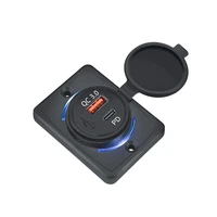18w qc 3 0 usb car charger pd socket waterproof universal truck charging socker for phone tablet camera gps