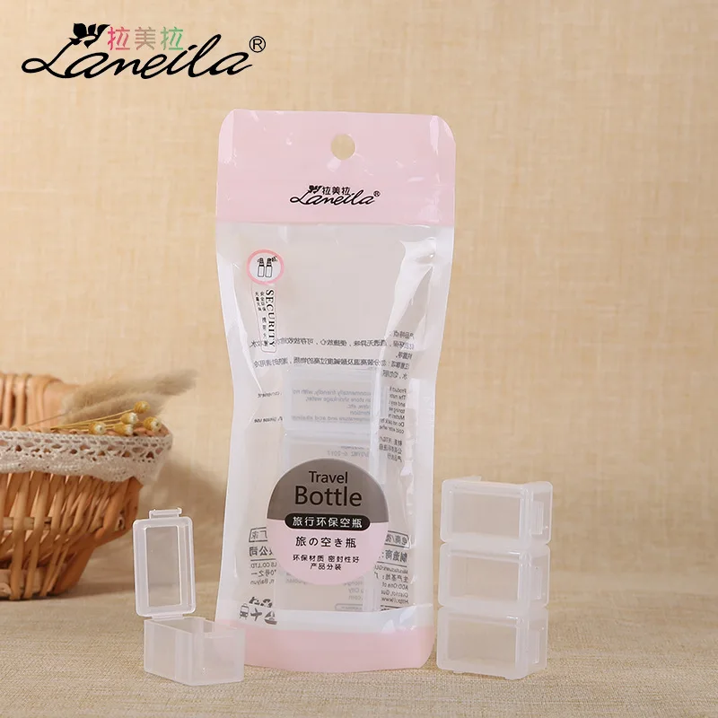 Пластиковый контейнер для хранения небольшой ювелирных изделий косметика LA1067 |