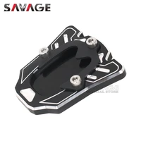 side kickstand extension plate for honda cbr250r cbr300r cbr250rr cb300f nc700sx nc750s motorcycle stand enlarge foot pad