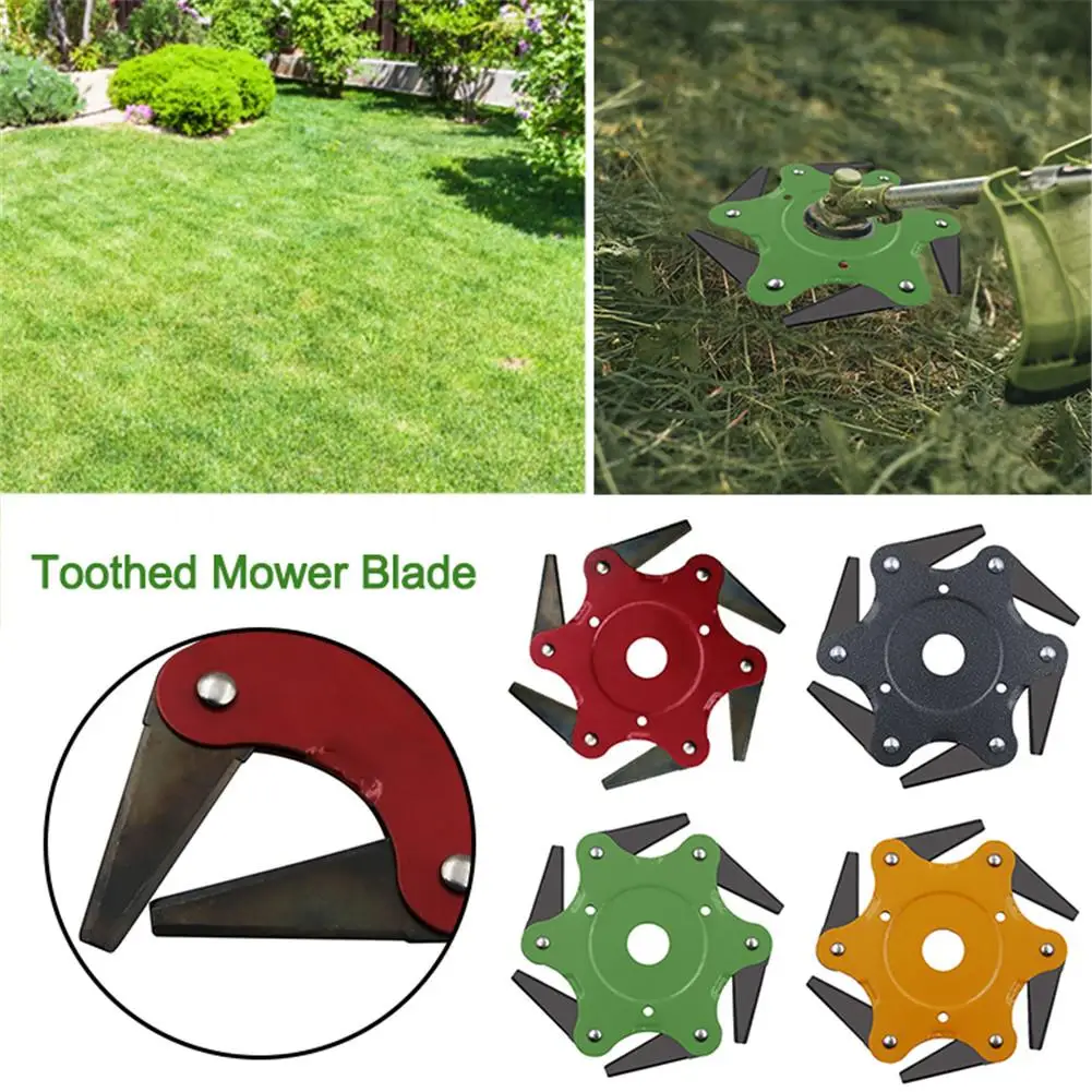 Лезвие 6T лезвие из марганцевой стали косилка триммер для травы головка резак