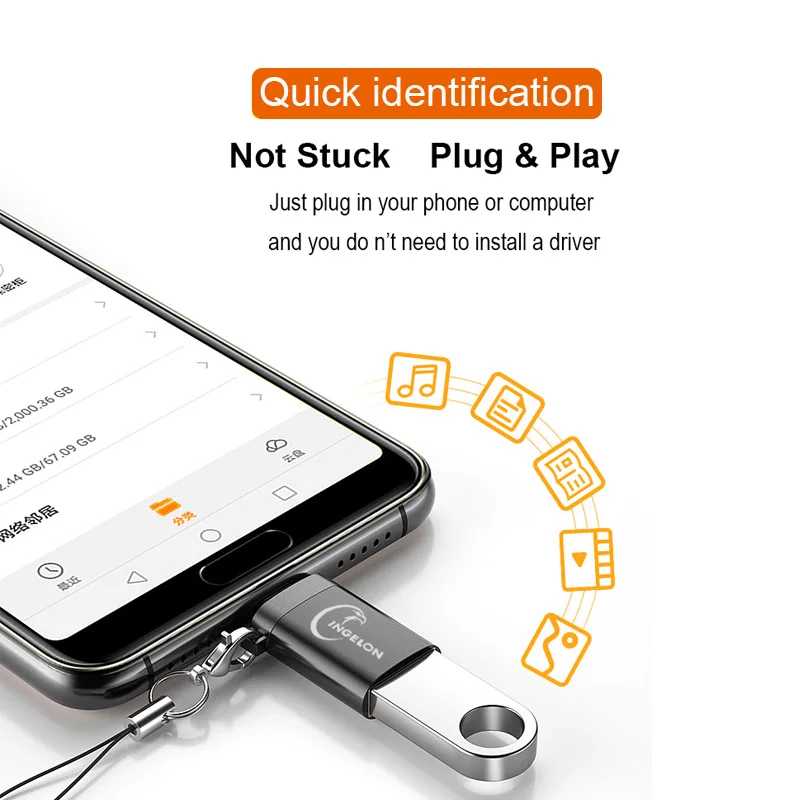 USB C к адаптеру типа 3 0 зарядки конвертер данных для Macbook Samsung S9 S10 Huawei P30 xiaomi mi 9