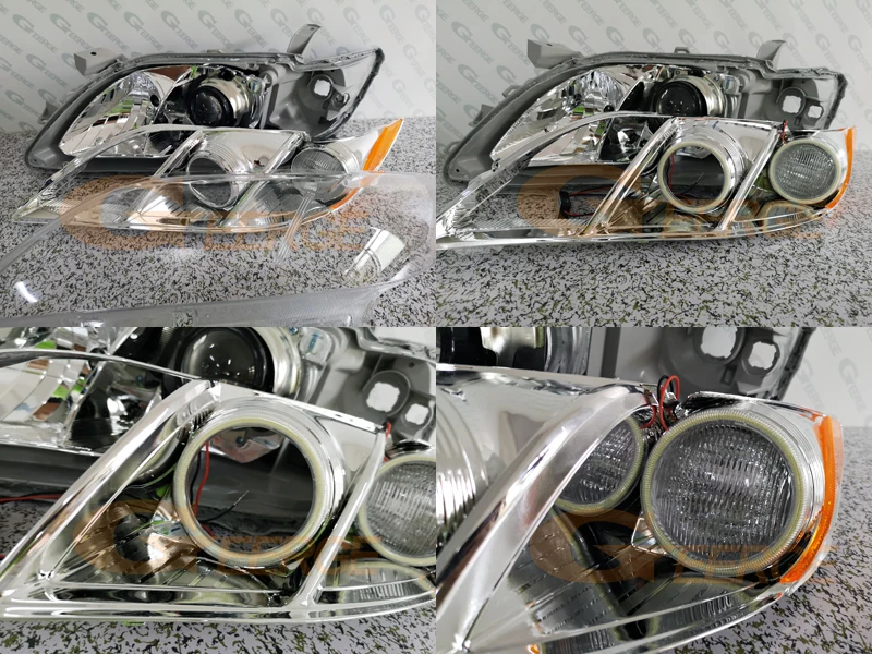 Для Toyota Camry XV40 pre-facelift 2006 2007 2008 2009 отличные ангельские глазки Ультра яркое освещение COB комплект светодиодов «глаза ангела»