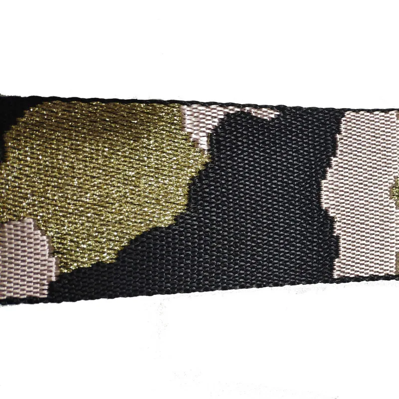 

Camouflage nylon webbing military jacquard nylon webbing with camo colorful 50mm pink/black/green