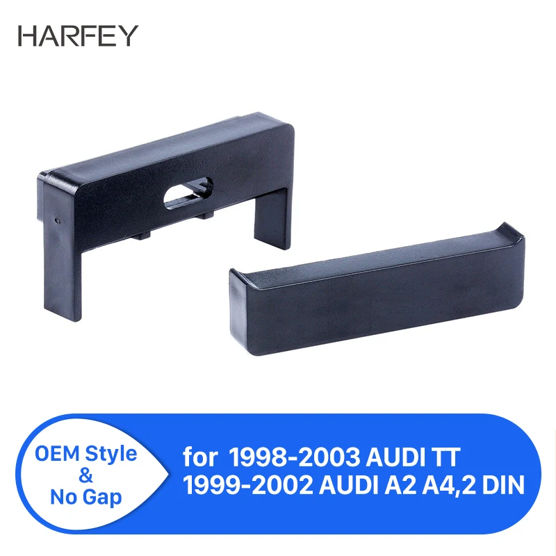 Harfey изысканный автомобильный радиоприемник 1Din фасция для AUDI TT 1998 2003 г. 2002 A2 A4