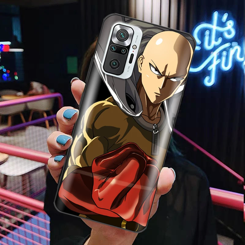 Чехол для телефона One Punch Man Youth Phone Redmi Note 10 10X 10T Pro 4G 5G черный водонепроницаемый