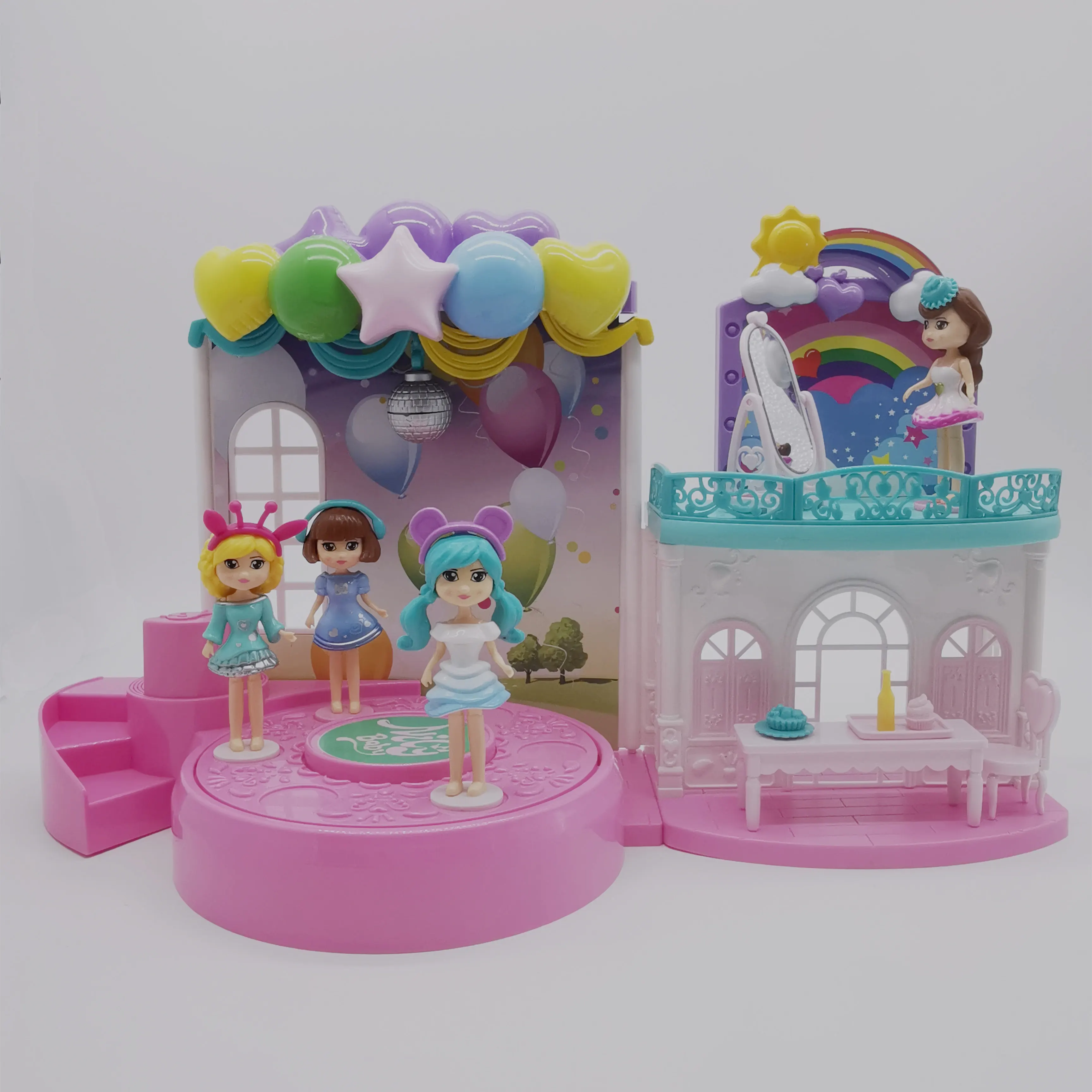 898 5Children play house toys игра в домашний костюм с куклами безопасная и веселая чтобы