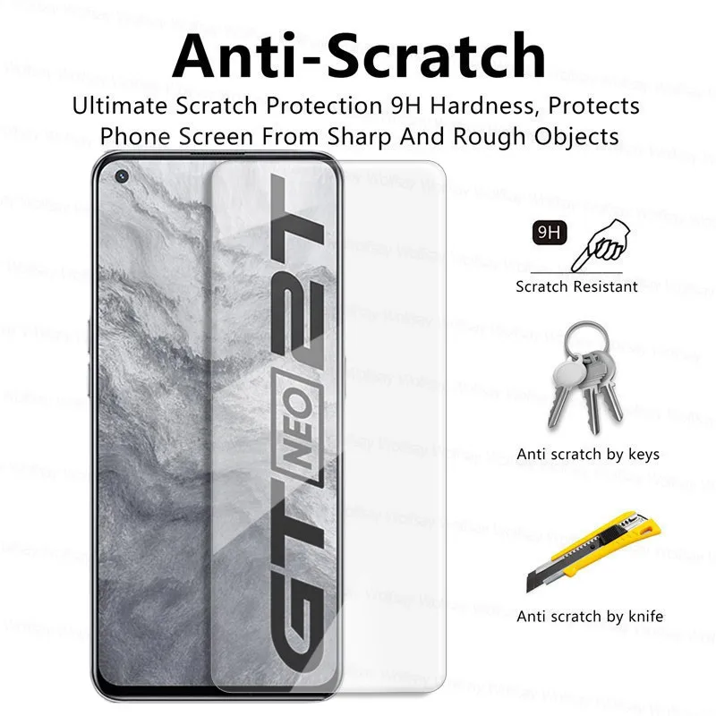 9h screen protector for realme gt neo2t glass for realme gt neo2t tempered glass protective camera lens film realme gt neo 2t free global shipping