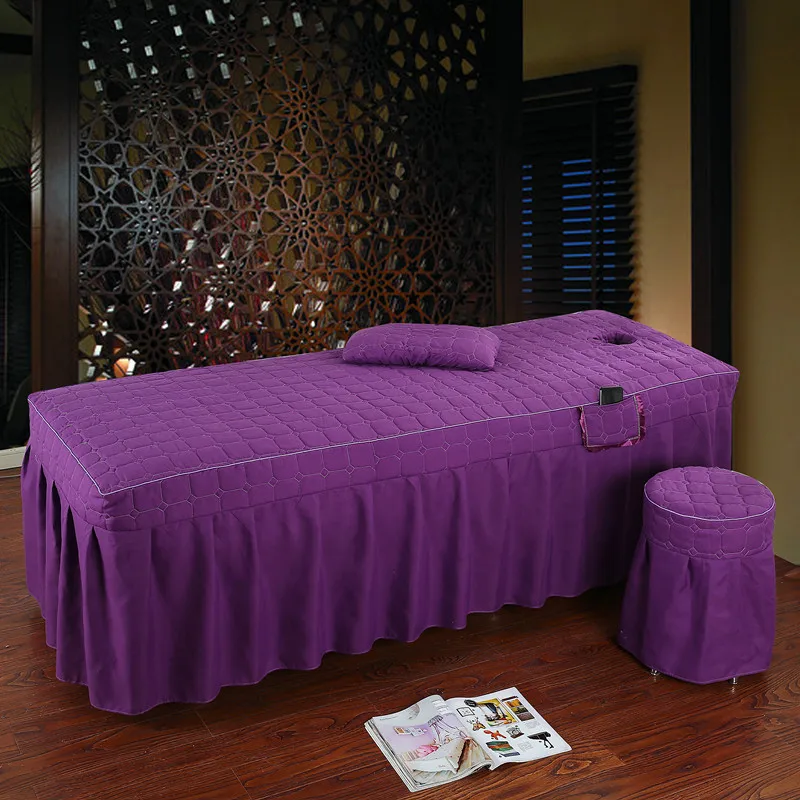 Простыня для салона красоты постельное белье с отверстиями покрывало массажа