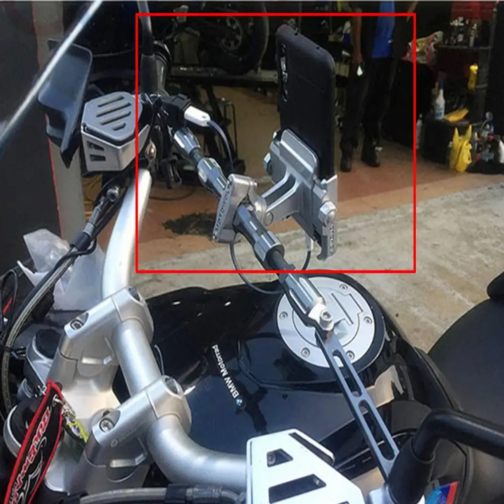 Для Honda XADV750 X-ADV 750 XADV 750 смартфон usb-стойка для мобильного телефона с держателем и отделением для gps пластина Держатель для брекетов