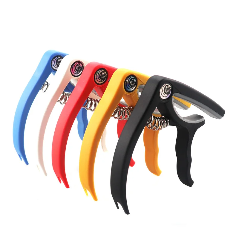 kunststoff gitarre capo für 6 string akustische klassische elektrische guitarra bass ukulele tuning clamp musical instrument zubehör free gl