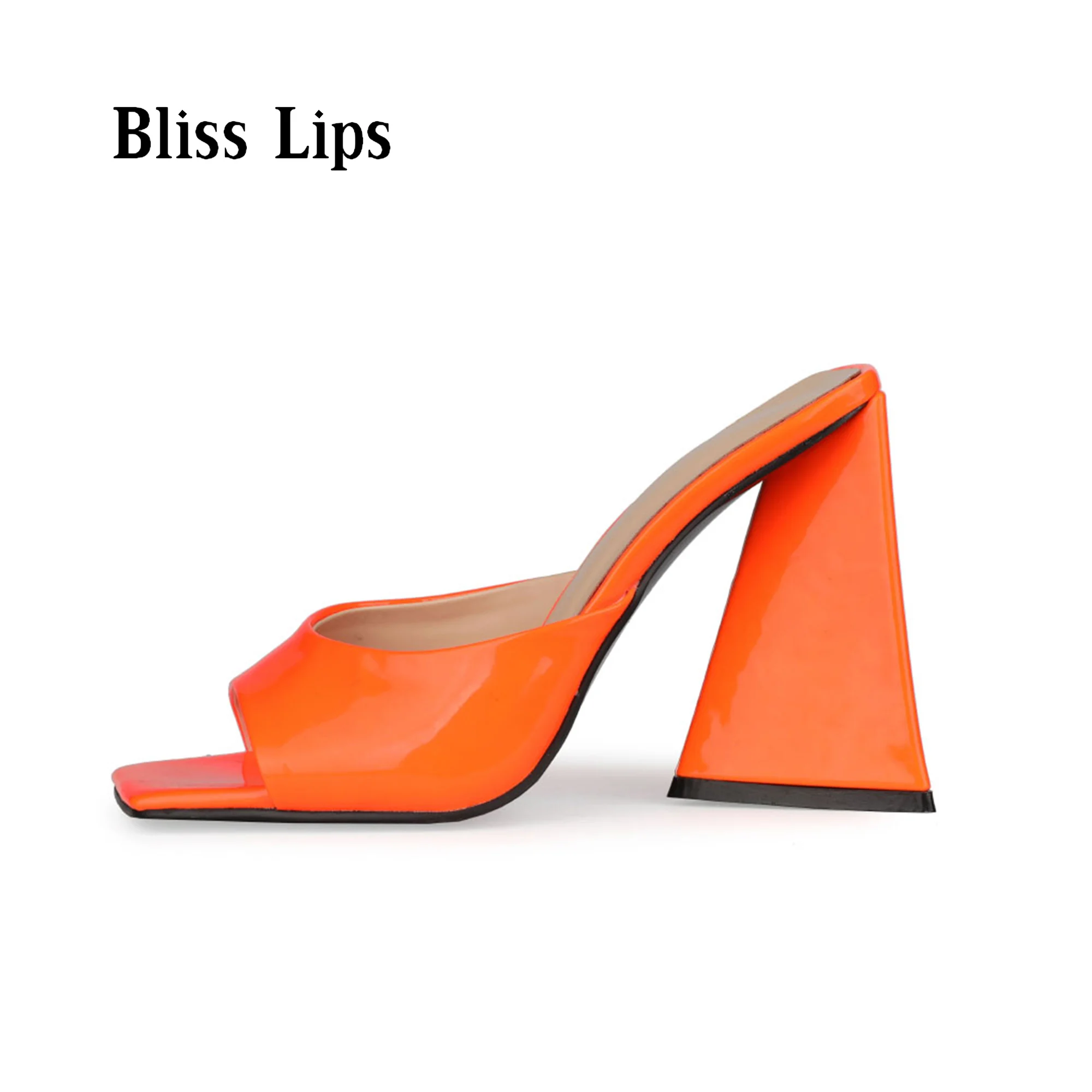 

Women's Special Material Sandals Summer Women'sThick-soled High-heeled Slippers Thick-heeled Party Nightclub Slippers
