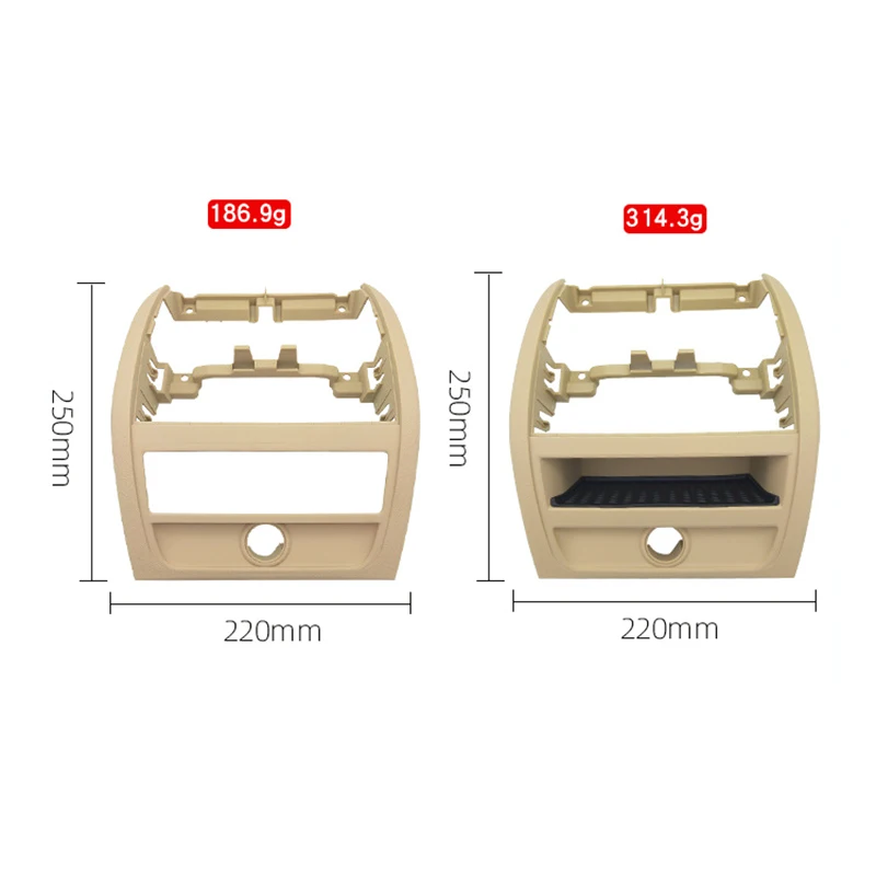 Задняя центральная консоль для автомобиля вентиляционное отверстие рамка