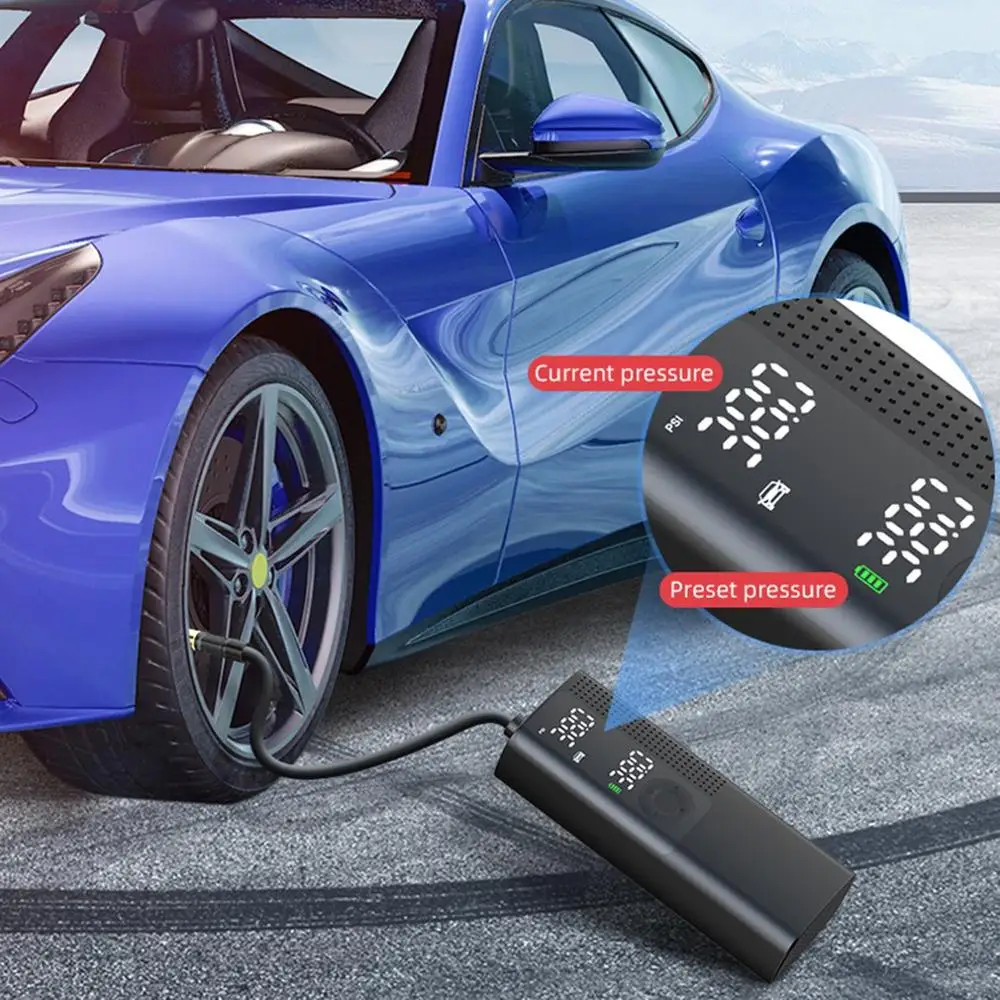 

Intelligent Vehicle Charging Pump Wireless Tire Inflator Charging Pump Motorcycle Bicycle Ball Swimming Circle