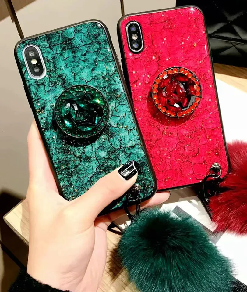 Чехол-бампер для Huawei Mate 20 30 Lite роскошный блестящий чехол с алмазным держателем 10