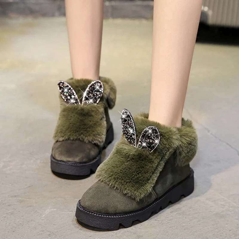 WWKK/женские классические зимние ботинки высокого качества Зимние ботильоны на