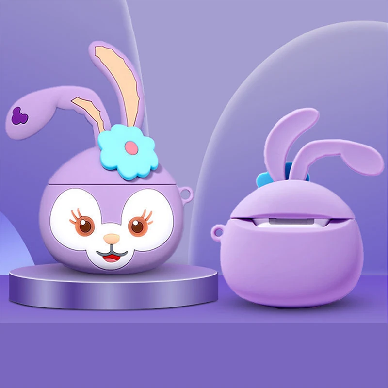 

Duffy StellaLou Disney Case For Airpods Soft Silicone Funny Novelty Shockproof Fundas