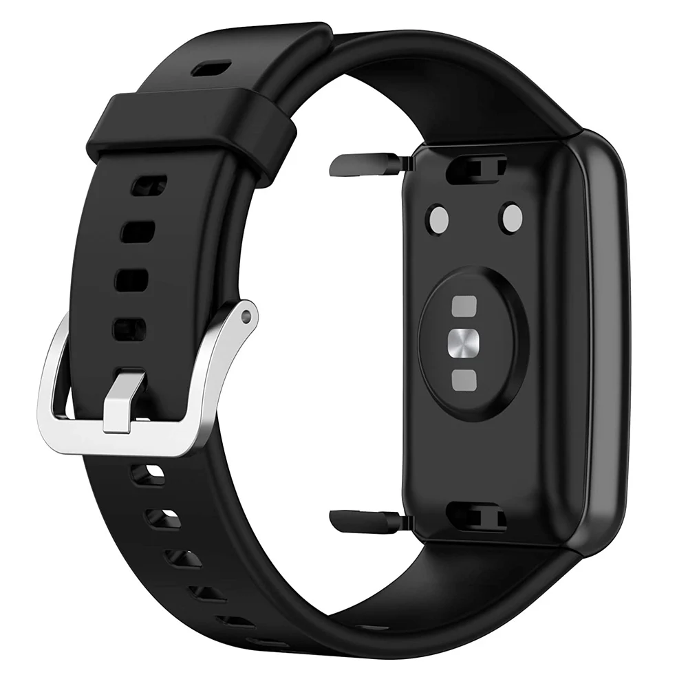 Silicone Band For huawei watch fit strap smart Watch Smartwatch Accessories Wristband Belt bracelet correa huawei watch fit