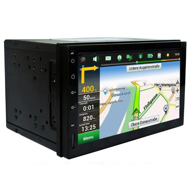 Четырехъядерный 2din android 8,1 2din радио магнитофон автомобильный dvd-плеер gps навигация в тире рулевое колесо
