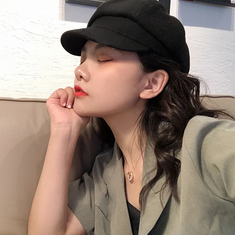 

kpop Fashion stainless steel Necklace Women Cute Elegant Girl Style stainless steel chain Pendant Choker Korean jewelry 2020
