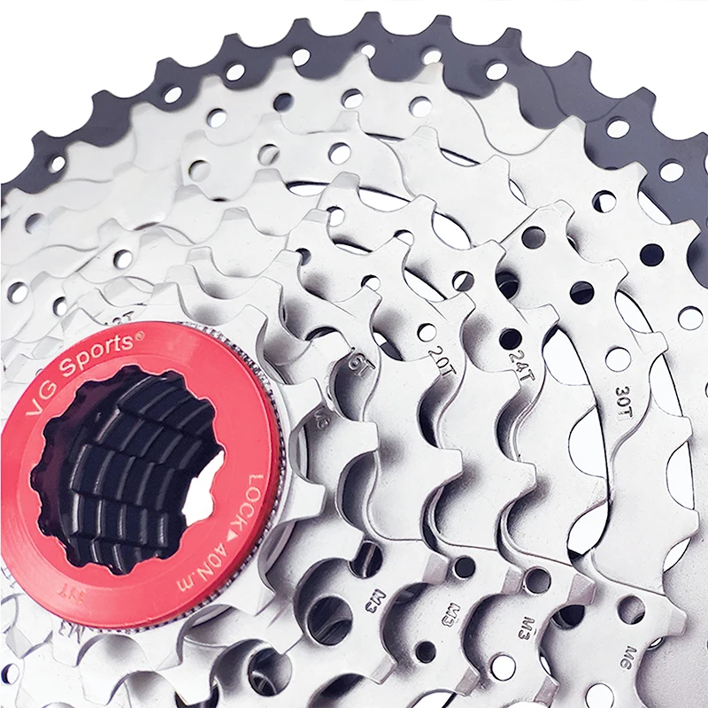 VG спортивный бренд MTB горный велосипед 8 скоростей кассета Velocidade S 42T свободное