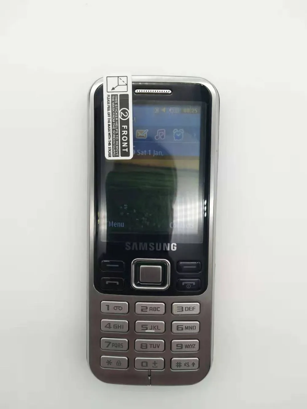 C3322 разблокированный samsung C3322 GSM Две sim-карты FM Bluetooth FM радио Мобильный телефон