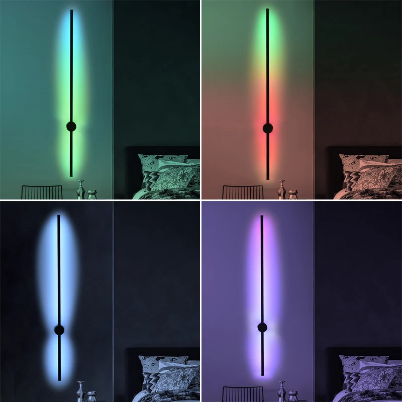 Светодиодный настенный светильник Настенный RGB пульт дистанционного управления