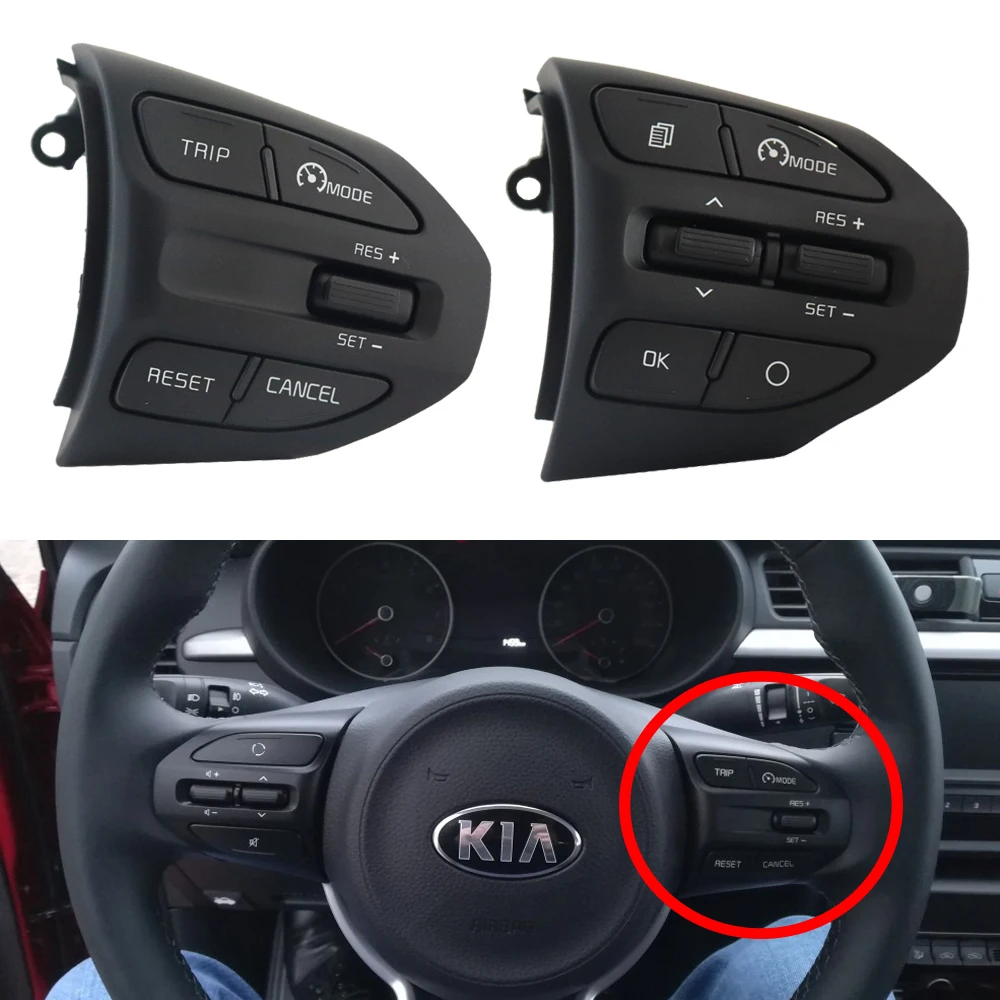 Автомобильный переключатель руля кнопки для Kia Rio K2- Bluetooth телефон круиз контроль громкости кнопки автозапчасти