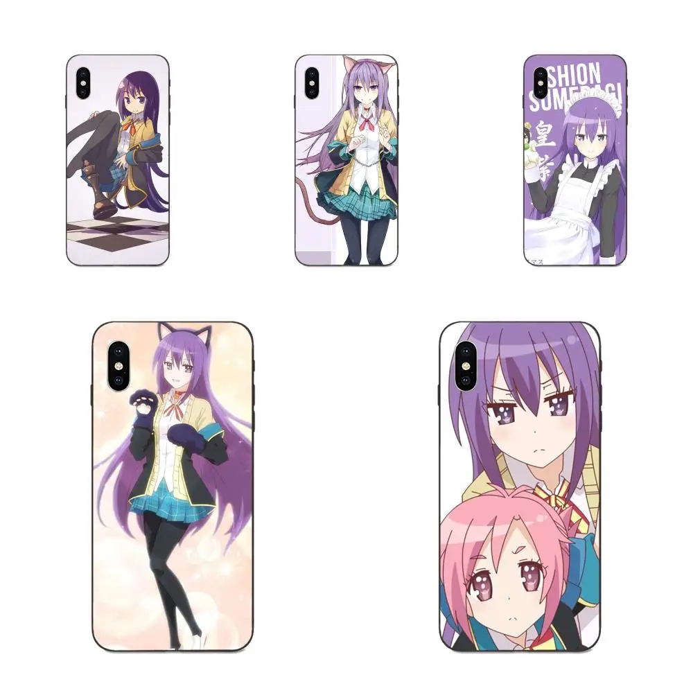 Мягкий ТПУ чехол для Apple iPhone 4 6 6S 7 8 11 Plus X XS Max XR Pro Сексуальная аниме девушка Shion Sumeragi