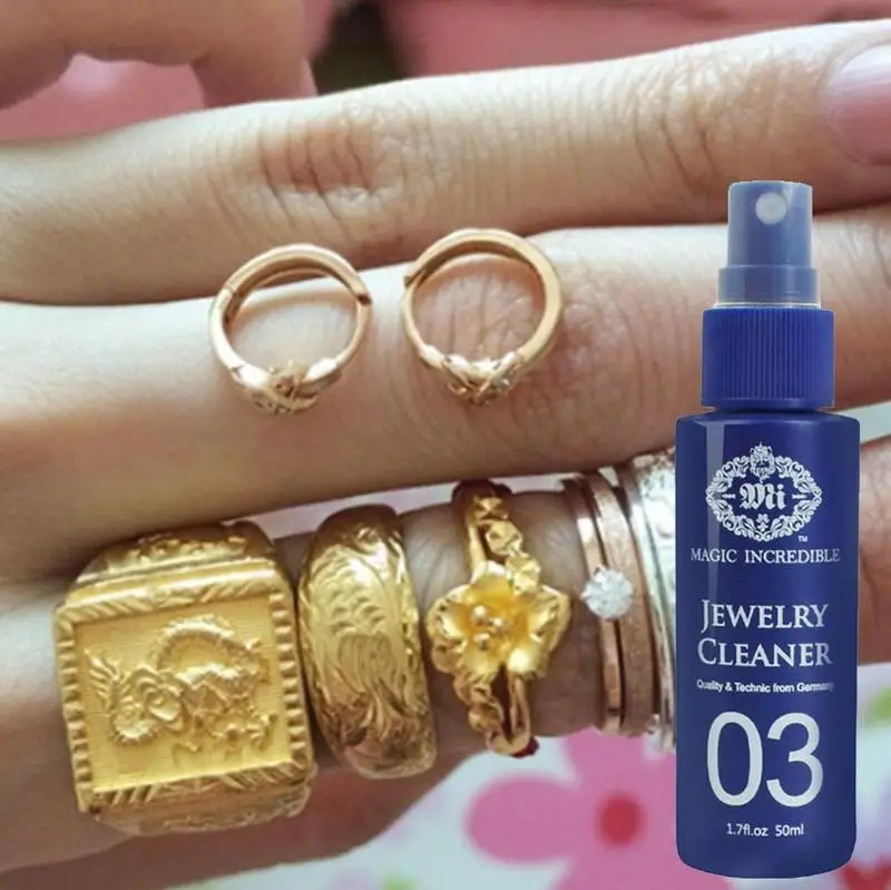50 мл мощные украшения очистка быстрая часы драгоценные камни бриллианты серебро