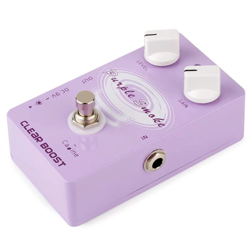 Caline CP-22 Clean Boost гитарный эффект педали фиолетовый True Bypass аксессуары для гитары