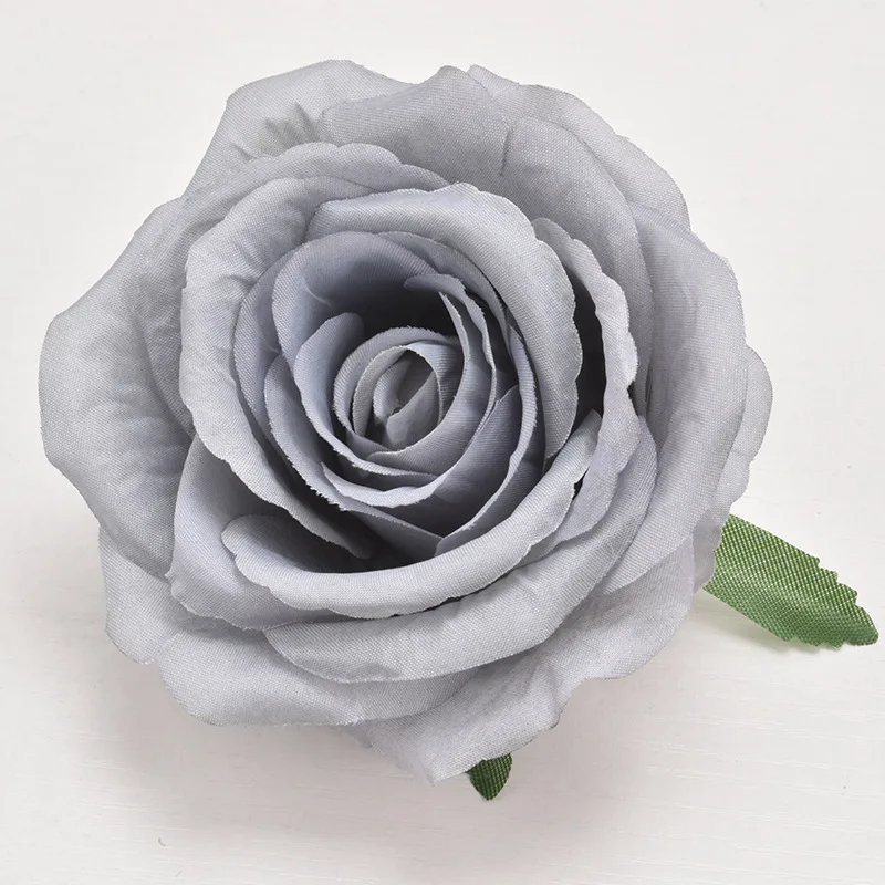 

10pcs Artificial Flowers Fake Silk Rose Flower Head for DIY Wedding Party Home Decoration DIY Flowers Wreath Scrapbook Supplies