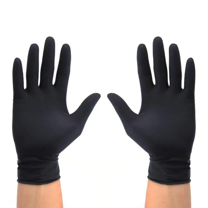 10 шт. защитные перчатки для парикмахерских лабораторные многоразовые латексные
