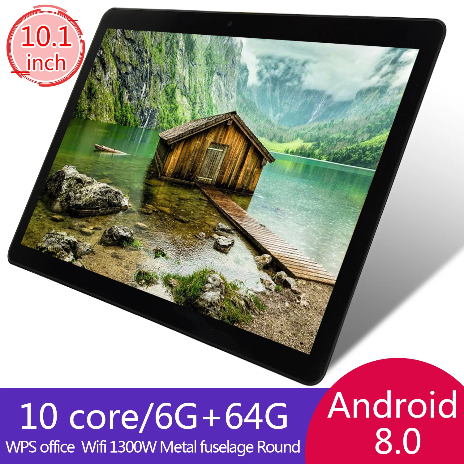 

Tablet PC HD 10.1Inch 8 Cores 6G RAM 64G ROM 4G Network Call 2MP Camera 4000mAh Google Play GPS+FM+Wifi Android Tablets