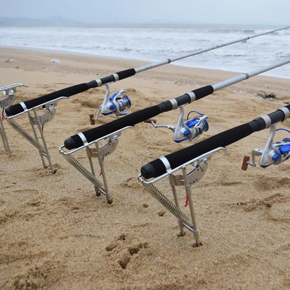 Держатель для удочки автоматический двойной пружинный угол рыболовная удочка