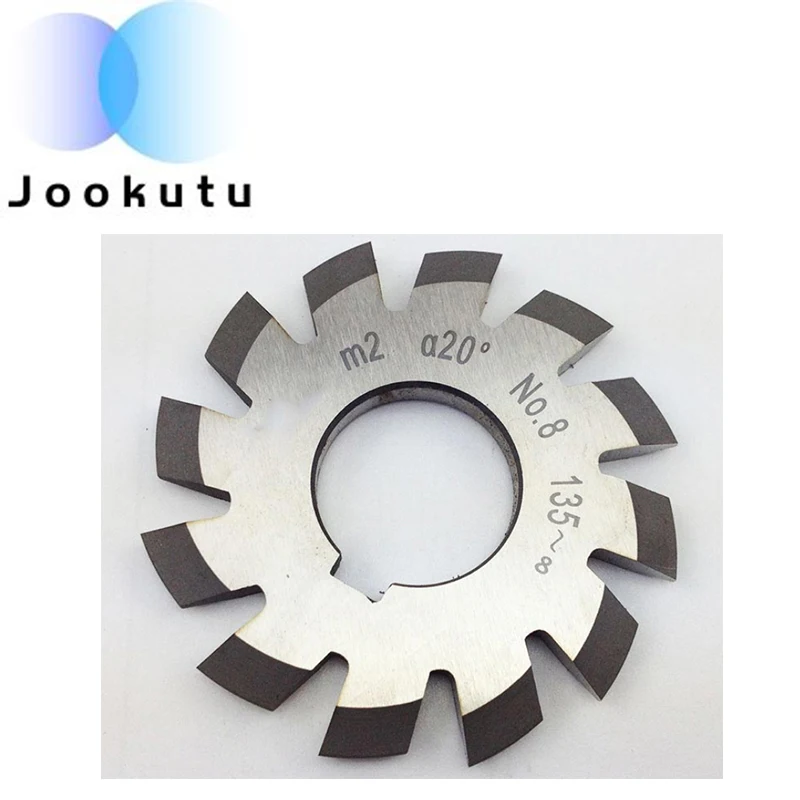 

No1-8 HSS PA20 M6 M6.5 M7 M8 M9 M10 Gear Milling Cutter Disc Shape Gear Milling Cutter Right Tooth