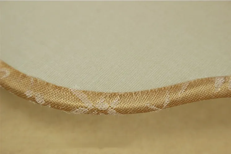 Винтажный белый DIY пустой китайский вентилятор традиционное ремесло бамбуковая Ручка Вентилятор натуральный шелк тутового шелкопряда ручной вентилятор ручная живопись программы