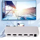Разветвитель высокой четкости 1 в 4, пластиковый алюминиевый HD-разветвитель для HDCP1.2