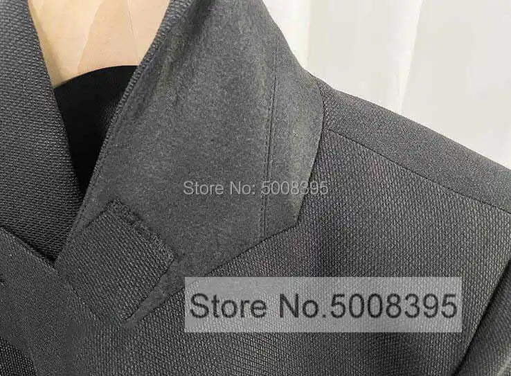 

Top Quality !!!! 2021ss black Classic Blazer Silver Buttons Double Breasted Amazing Suits High End Version
