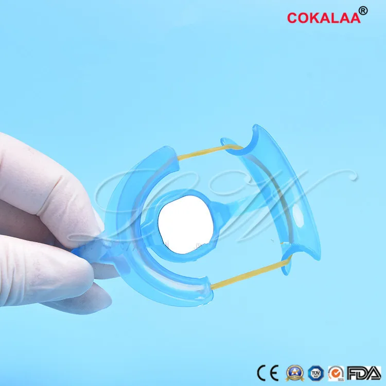 5 pcs Dental Materials m Type Intraoral Cheek Retractor Teeth Whitener Mouth Opener Dentist Equipment With Mirror | Красота и