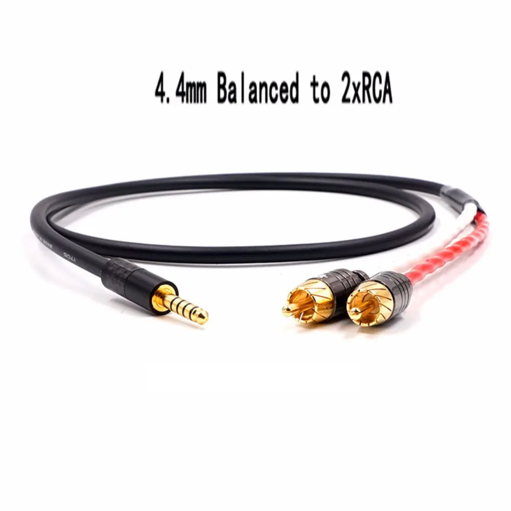 CANARE L 4E6S HIFI TRRS сбалансированный 2 5 мм до RCA Штекерный аудиокабель для Cayin N5 Iriver AK240