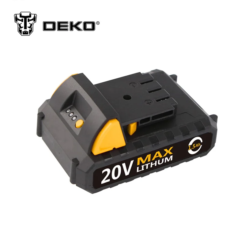Аккумуляторная литиевая батарея DEKO 20 в 1500 мАч для дрели GCD20DU2|battery pack|batteries