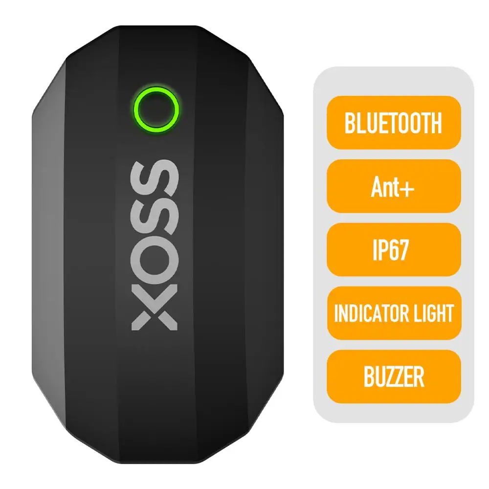 Фото Датчик сердечного ритма XOSS для велосипеда, нагрудный ремень, Bluetooth, ANT +, беспроводной водонепроницаемый смарт-датчик для велосипеда, более легкий, с длительным сроком службы №2