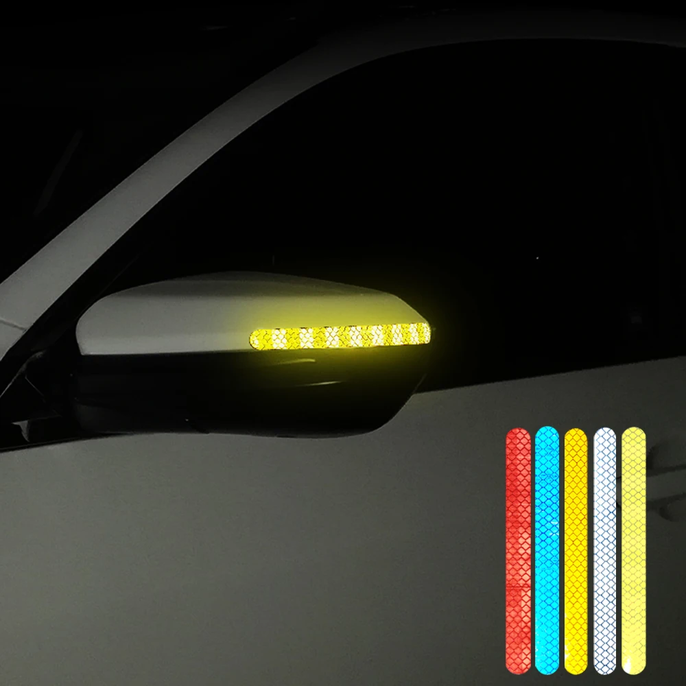 Автомобильное зеркало заднего вида Светоотражающая наклейка на машину
