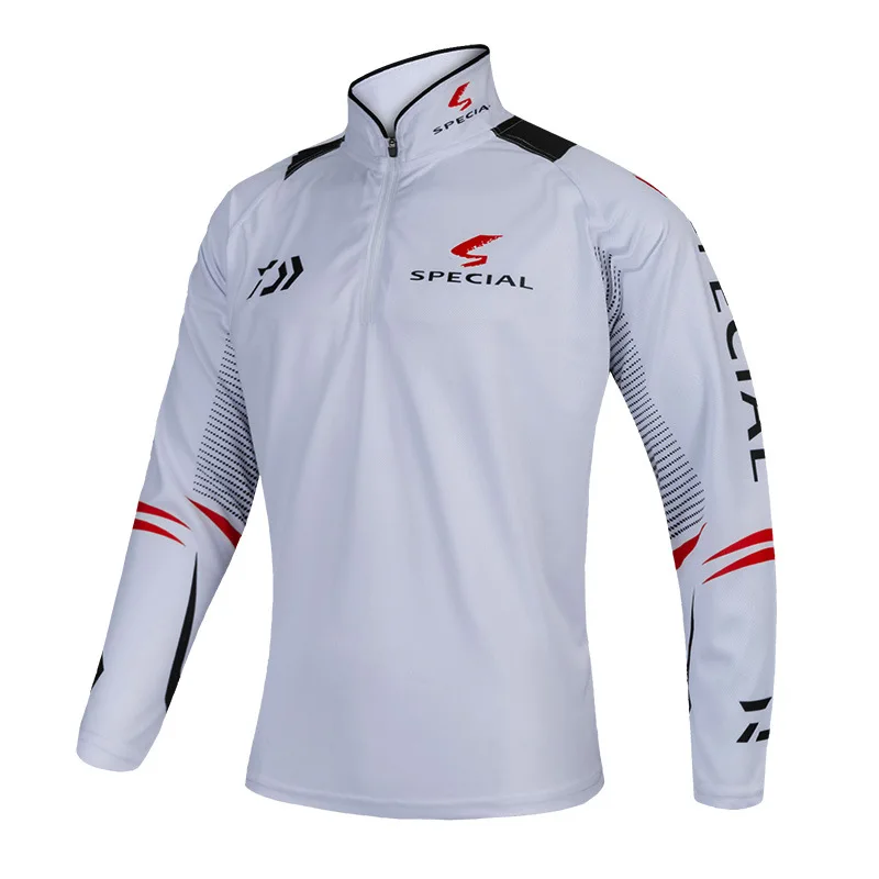 

2021 Summer Sports Outdoor Sunscreen Fishing Clothing Breathable Perspiration Ultra-thin Anti-mosquito Fishing Clothing