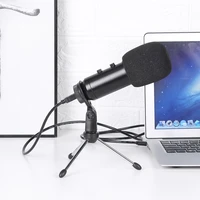 streaming karaoke studio recording condenser mic usb wired cardioid microphone network teaching video conferencing
