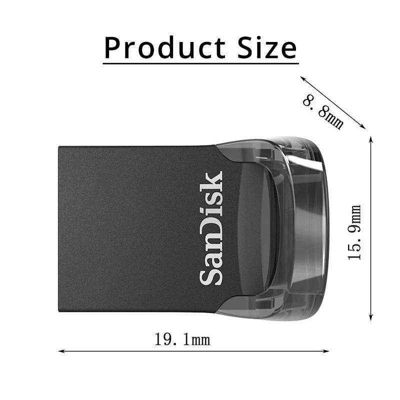 Двойной Флеш-накопитель SanDisk флеш-накопитель USB 3,0 128 ГБ флэш-накопитель 64 ГБ флэш-накопитель USB ключ 32 Гб оперативной памяти, 16 Гб встроенной памяти, флеш-накопитель 256 ГБ U диск 100 МБ/с. для ПК/ТВ