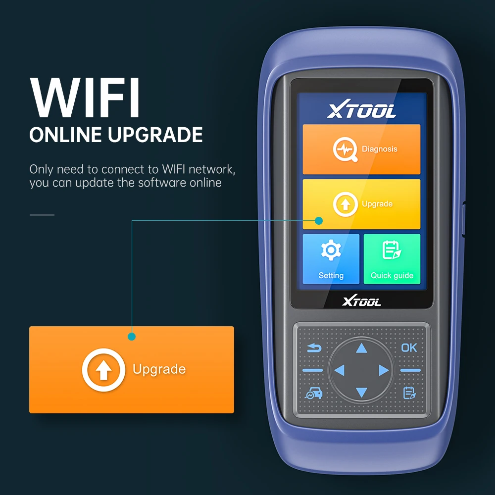 XTOOL A30 PRO Touch screen OBD2 Car Automotive Diagnostic Tool With 12 Kinds Special Functions Code Reader Scanner BT/WIFI |